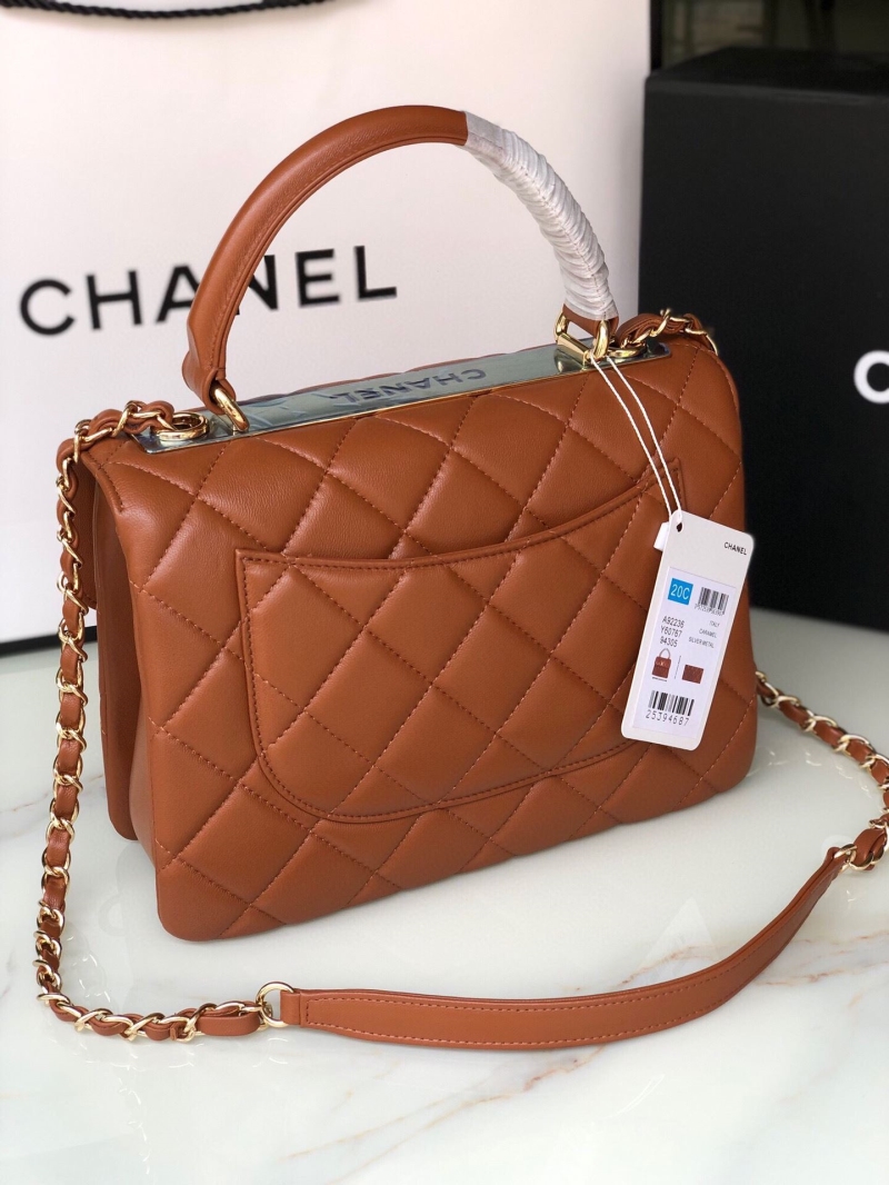 Ch**el top handle bags